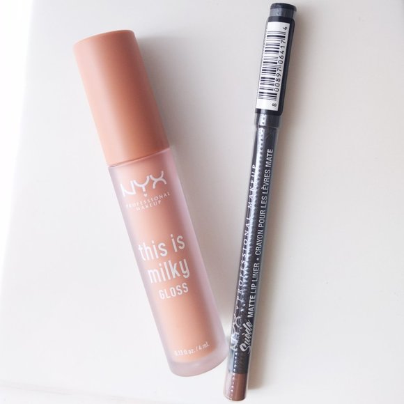 *** LAST WEEK *** Brand new NYX Lip Gloss and Liner (available until SEPT. 10) - Picture 1 of 2